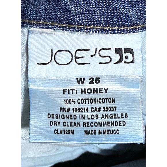Joes Jeans The Honey Houston Low Rise Bootcut Womens 25 Distressed Ripped Grunge - Picture 5 of 7